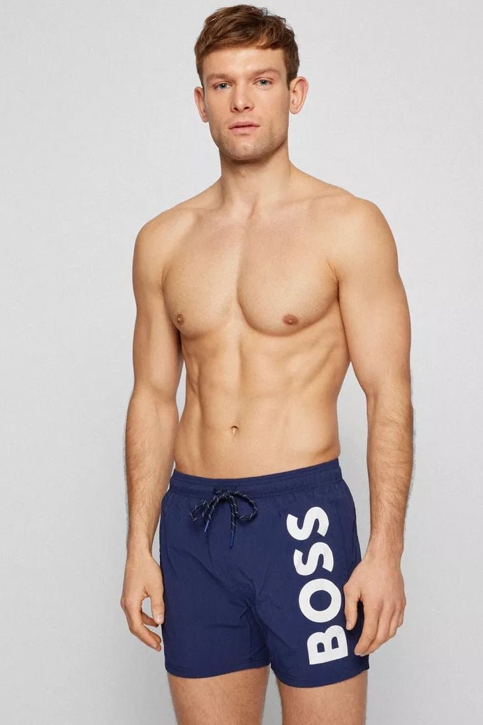 Maillot Hugo Boss De Couleur Marine Homme