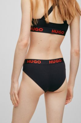 Sous-Vêtement Hugo Boss De Couleur Noir Femme