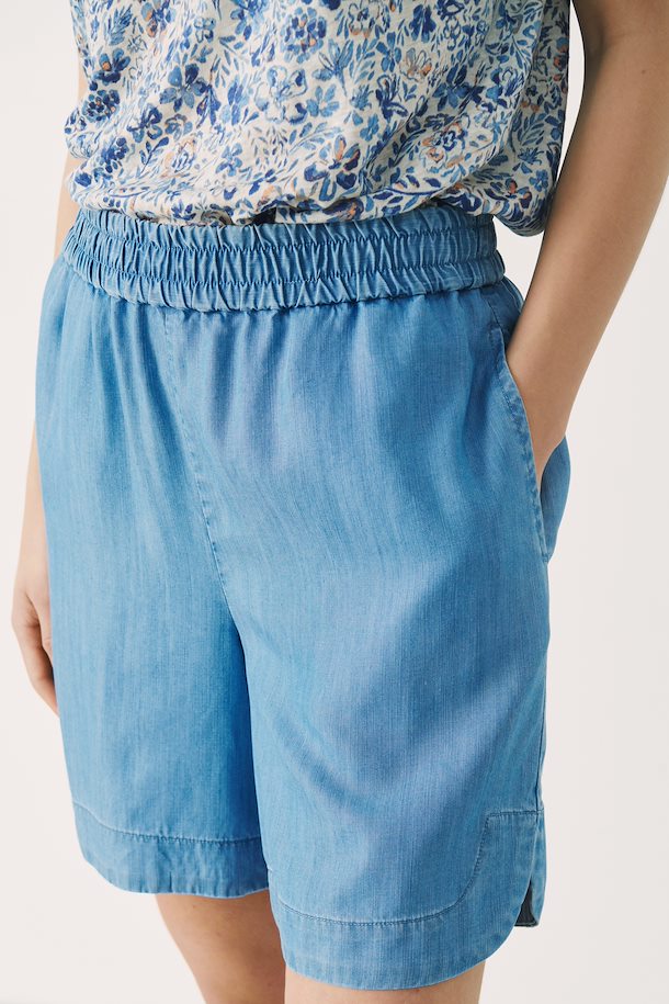 Short Pinar Part Two De Couleur Bleu Femme