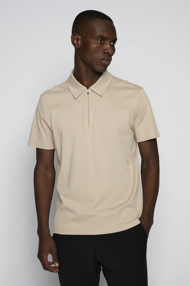 Shop Option Polo Matinique in Taupe color Mati 30206559 160906 Boutique Option