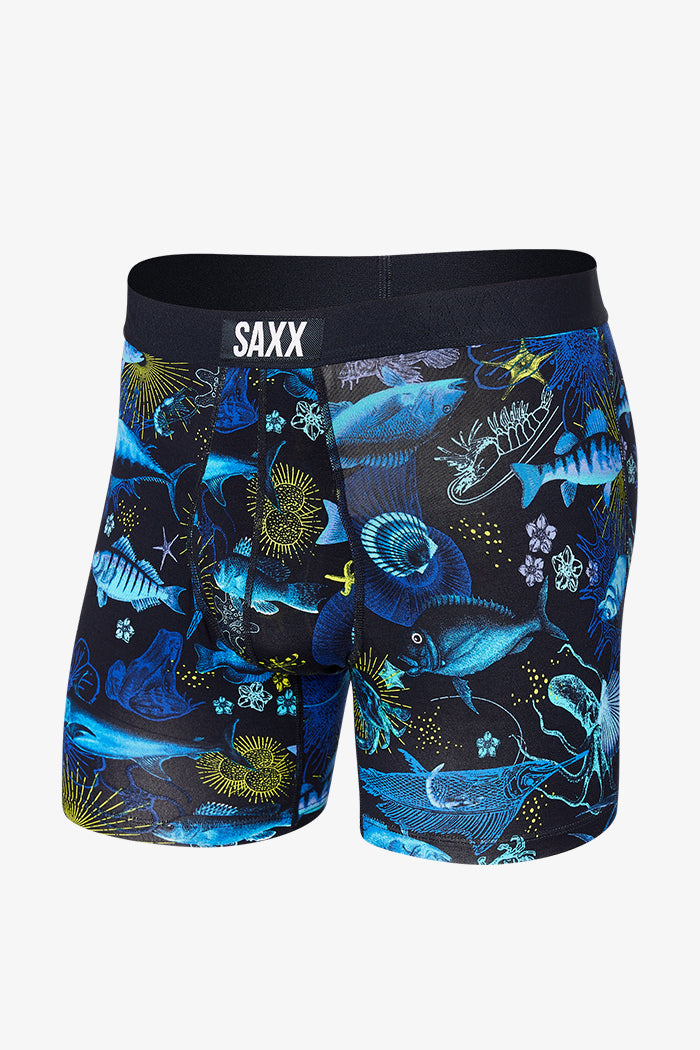 Sous-Vetement Poisson Saxx De Couleur Bleu Homme