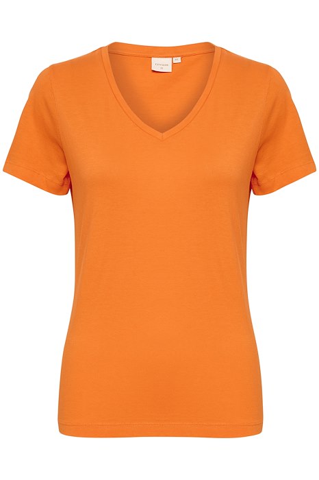 T-Shirt Cream de couleur Orange