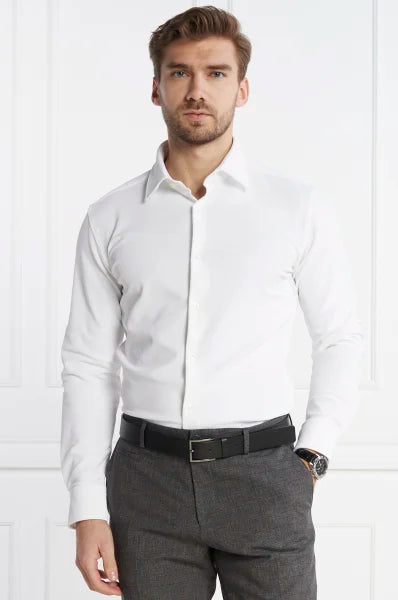 Chemise Hugo Boss de couleur Blanc