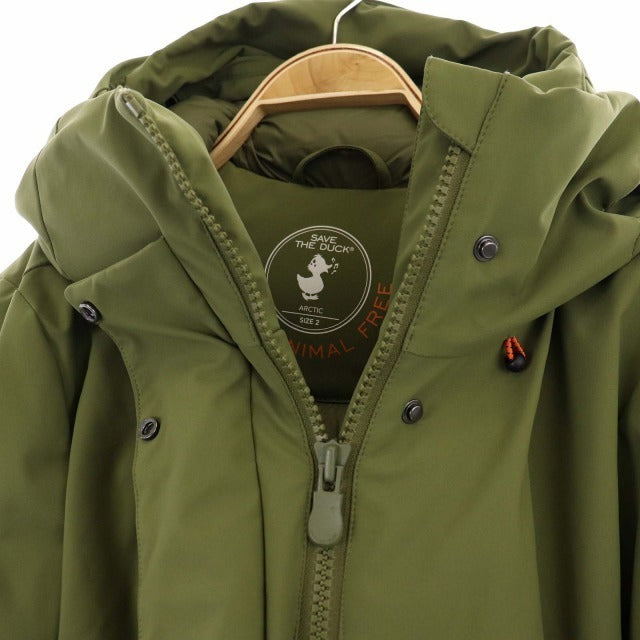 Boutique Option Sienna Save The Duck Coat in Green color Duck P45930W 50037 v2
