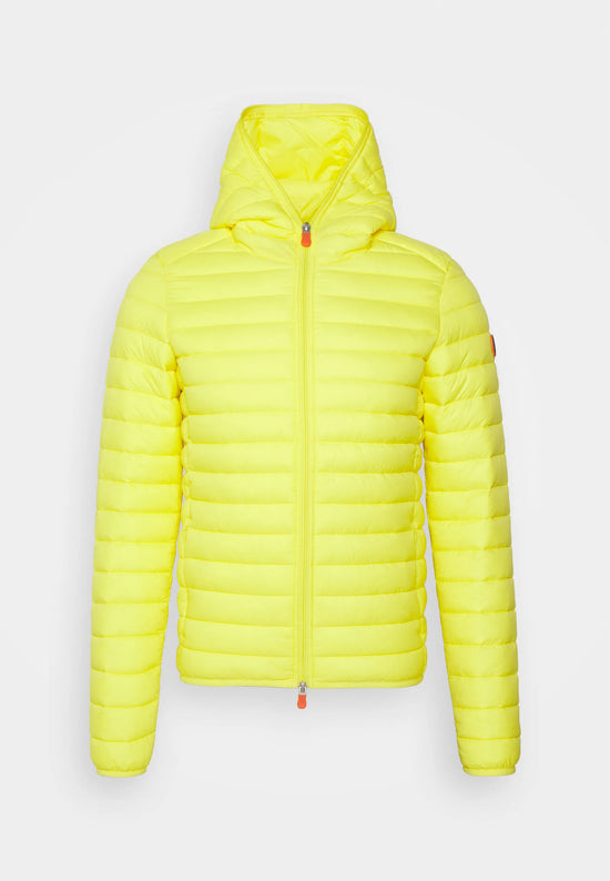 Manteau Kyla Save The Duck de couleur Jaune