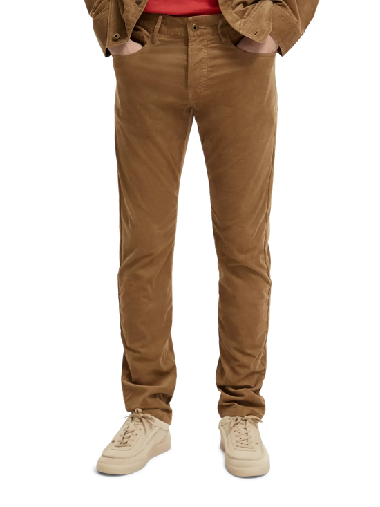 Pantalon Corduroy Scotch&Soda de couleur Taupe