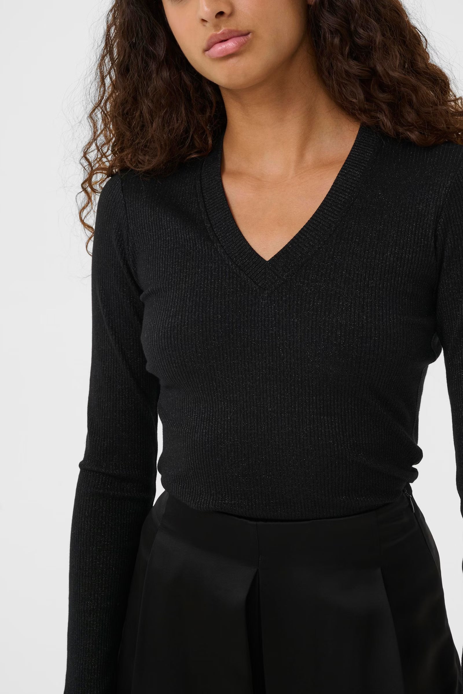Chandail InWear de couleur Noir (INWE-30111094-304458) – Boutique Option