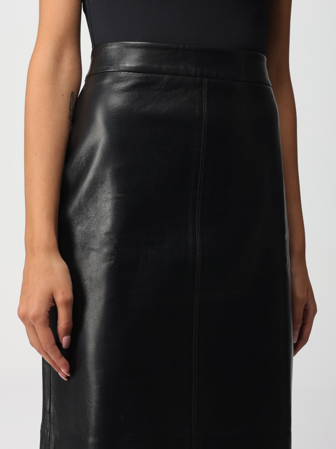 Jupe Michael Kors de couleur Noir