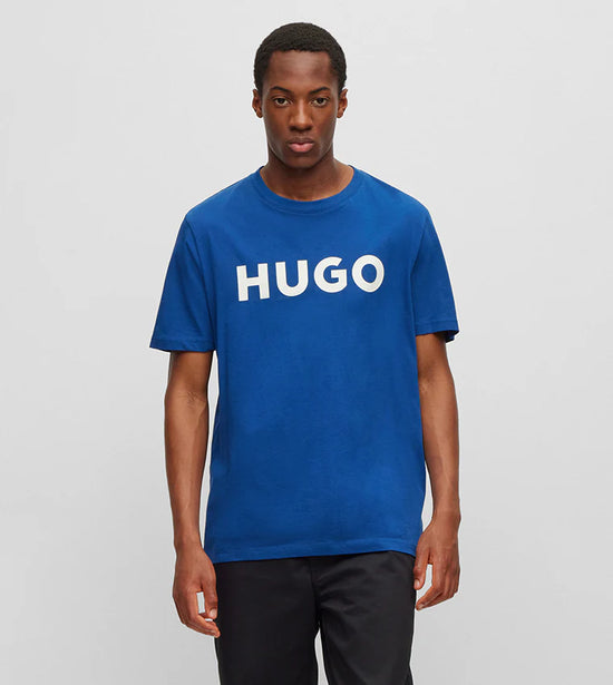 T-Shirt Hugo Boss de couleur Bleu