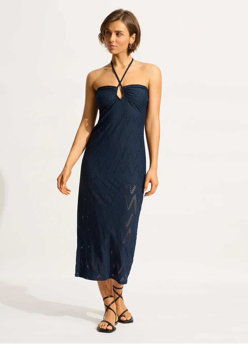 Shop Option-Seafolly Dress in Navy color (Seaf-55142-Cu-Marine)-v2 ...