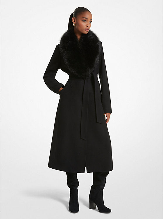 Manteau Michael Kors de couleur Noir