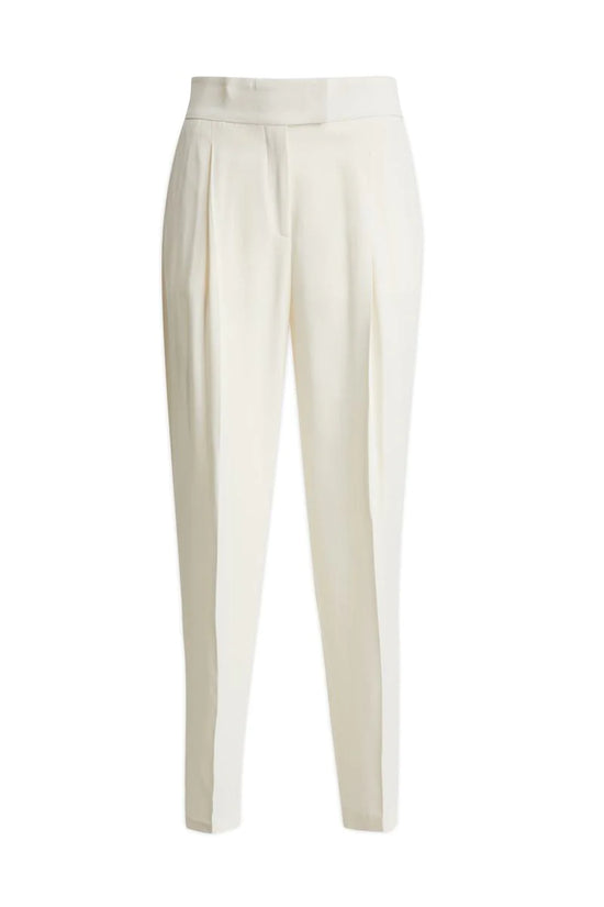 Pantalon Hugo Boss de couleur Blanc Casse