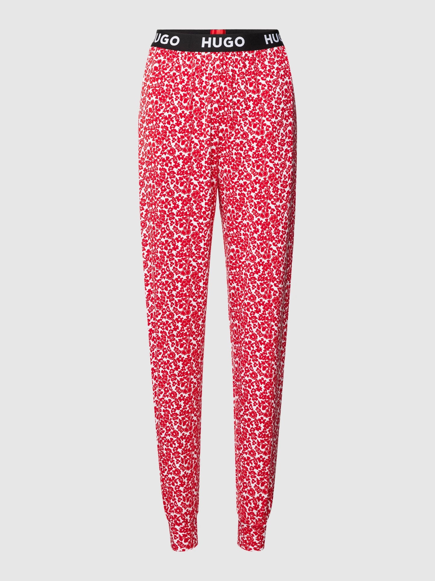 Bas De Pyjamas Hugo Boss de couleur Rouge