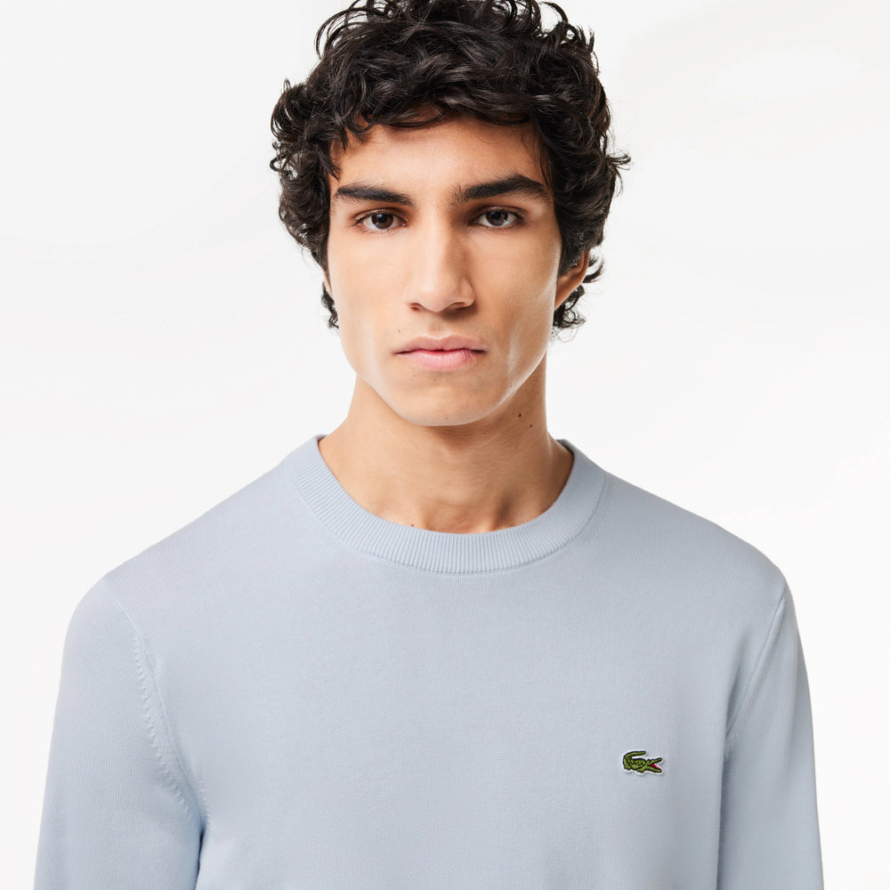Lacoste sweater in Pale Blue color Boutique Option