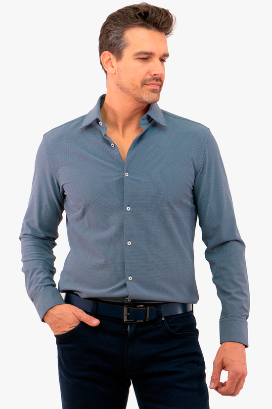 Chemise Hugo Boss de couleur Marine