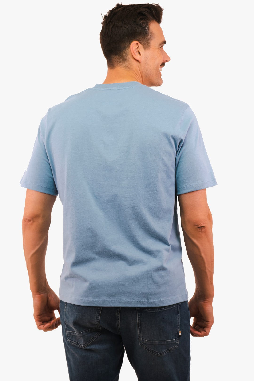 T-Shirt Logo Michael Kors de couleur Bleu