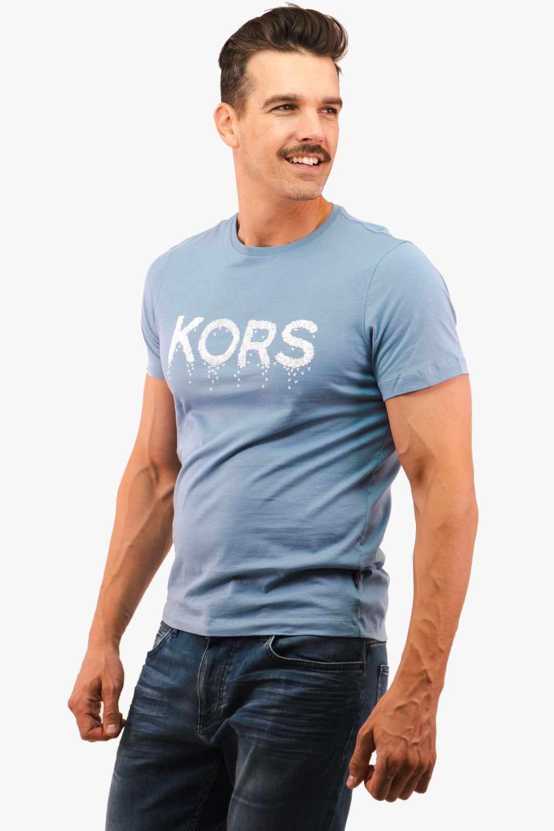T-Shirt Michael Kors de couleur Bleu