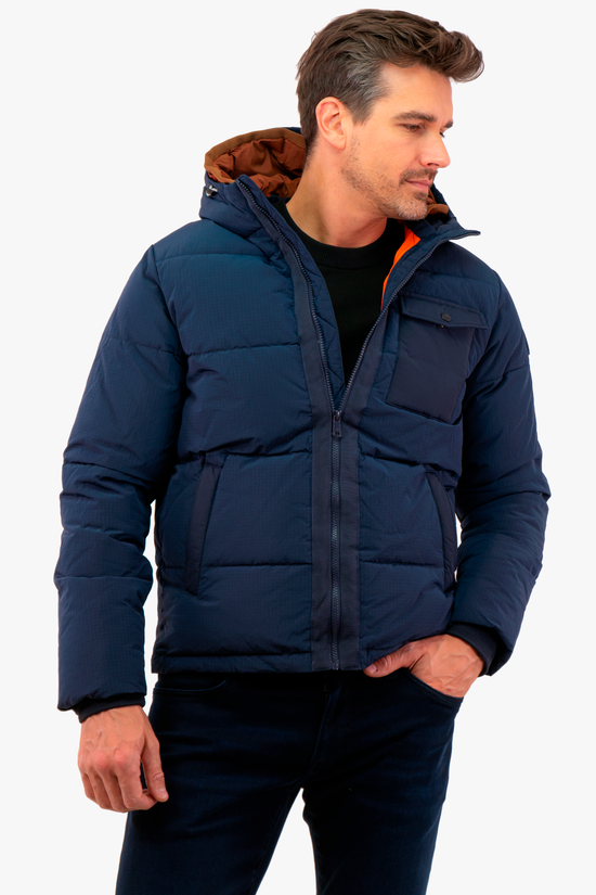 Manteau Scotch&Soda de couleur Marine