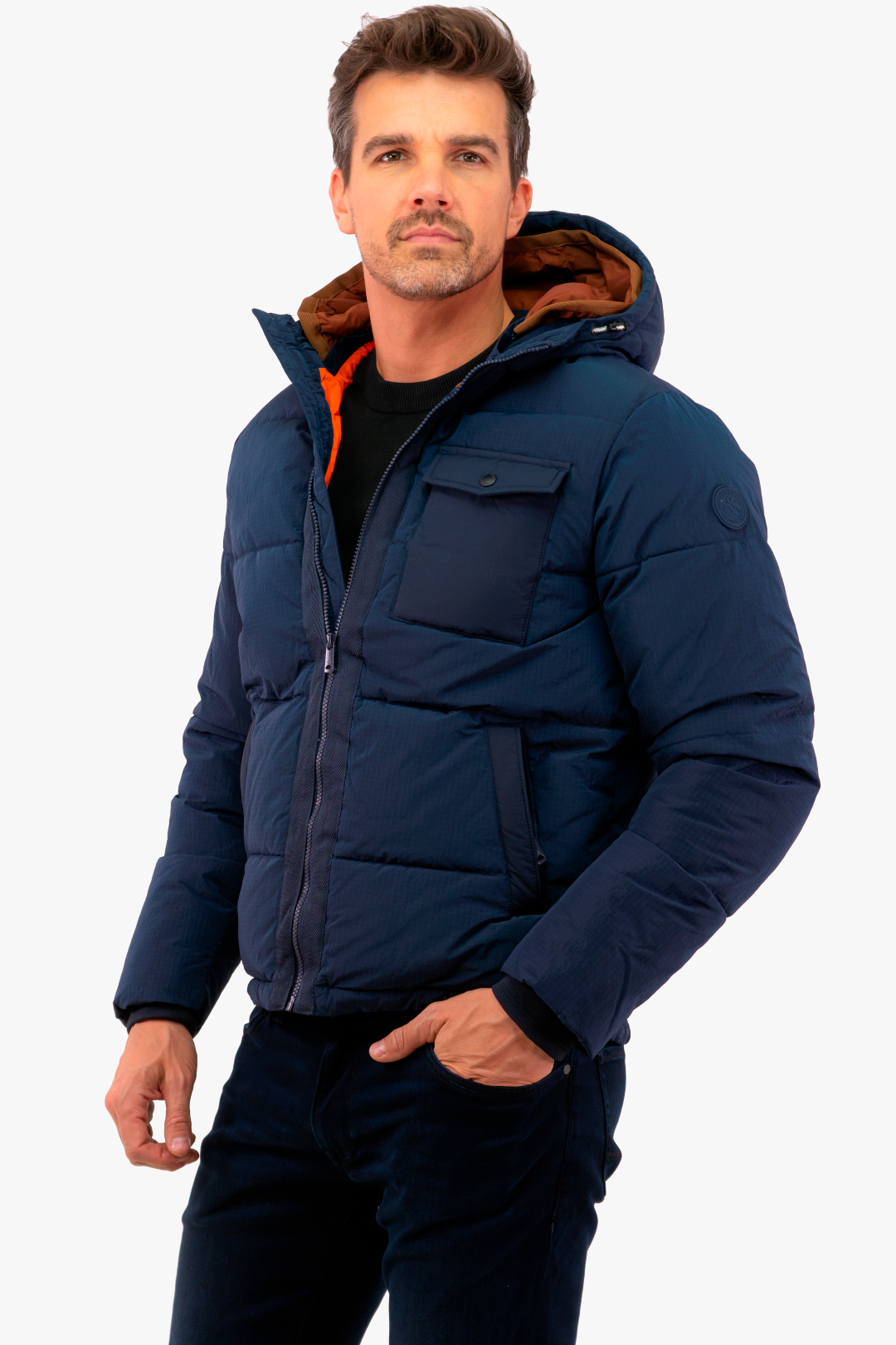 Manteau Scotch&Soda de couleur Marine