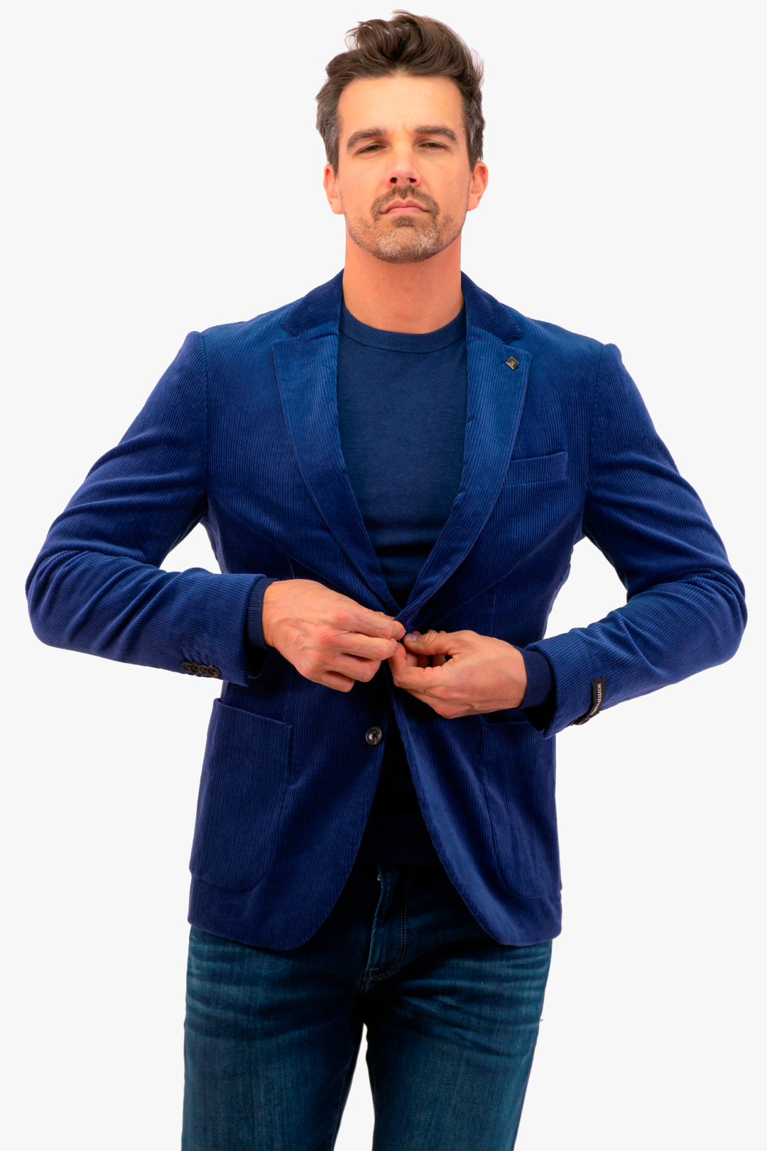 Veston Scotch&Soda de couleur Marine