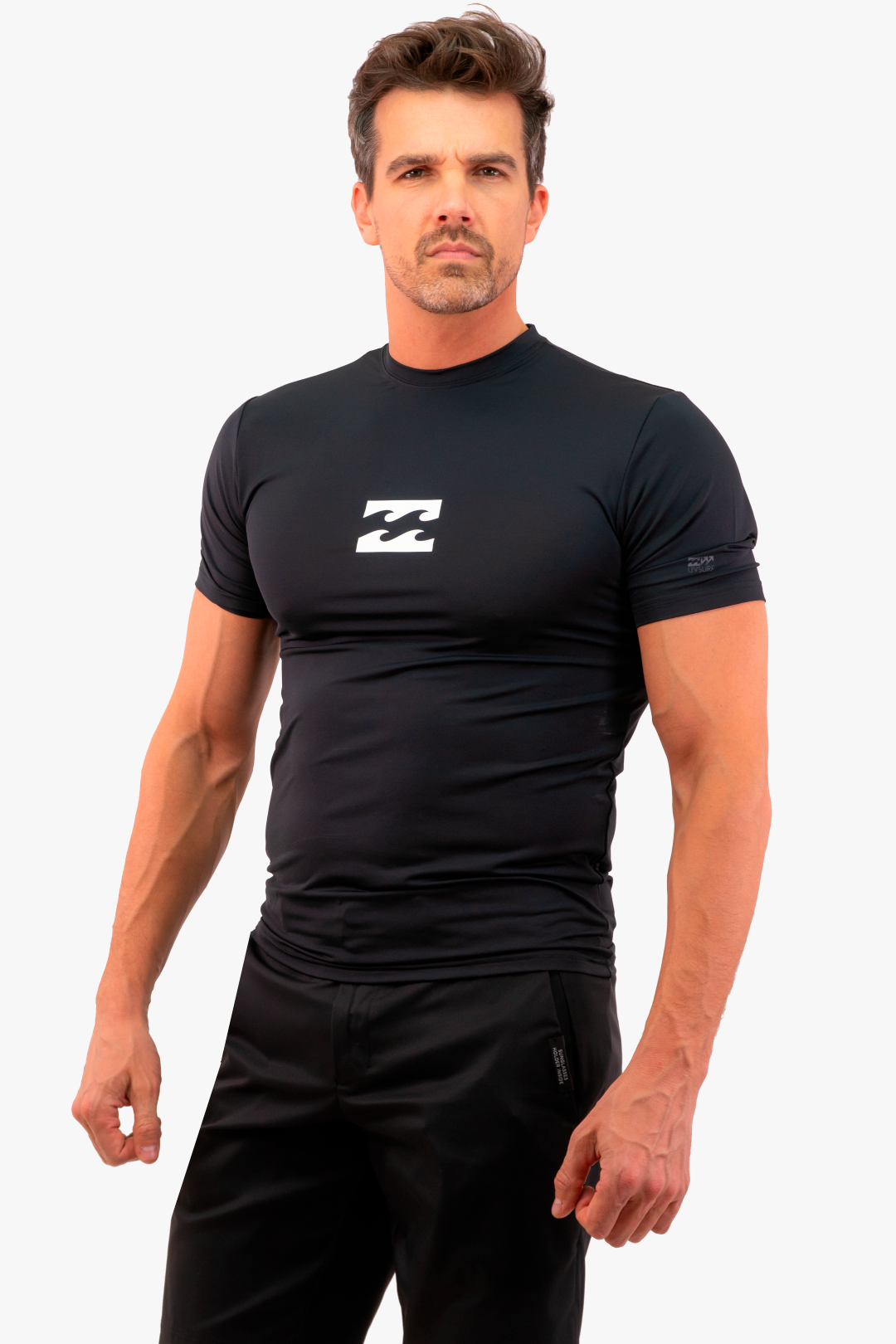 T-Shirt Billabong de couleur Noir