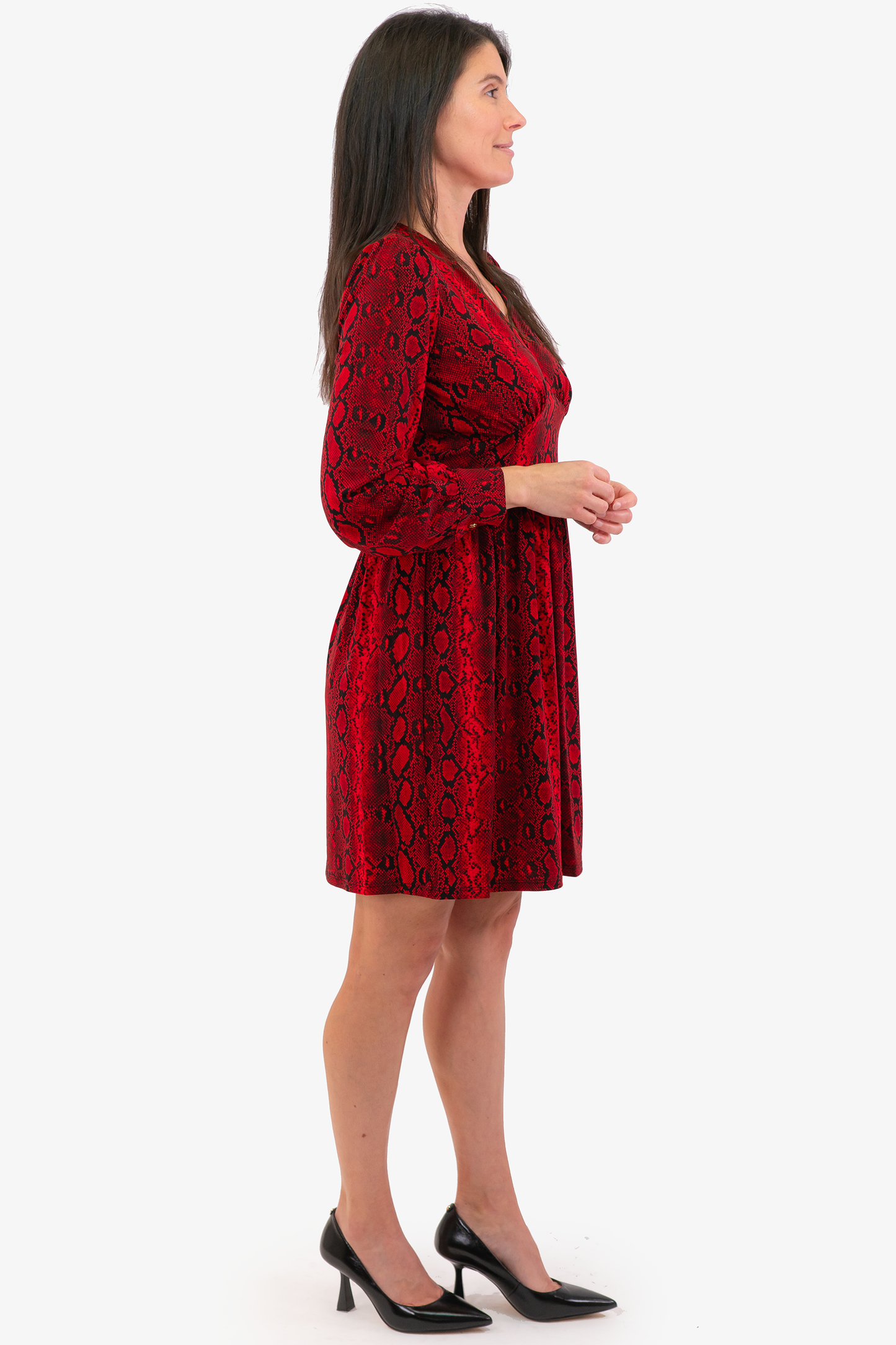 Robe Michael Kors de couleur Rouge