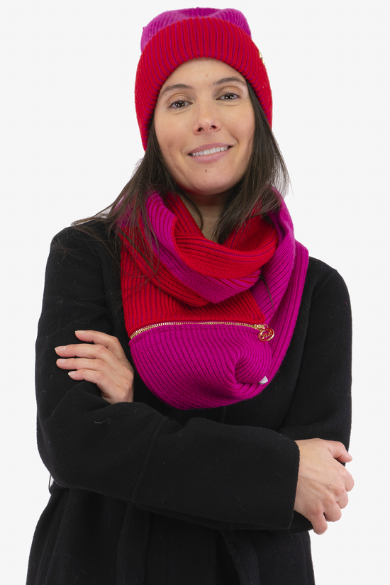 Tuque Michael Kors de couleur Fushia