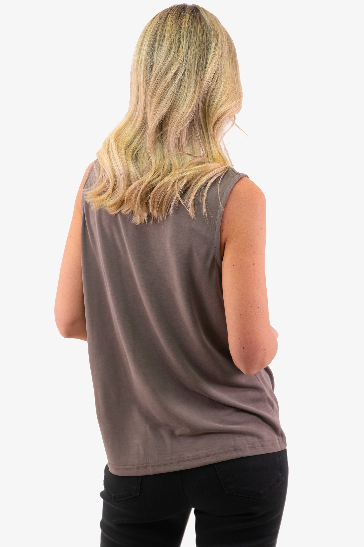 Load image into Gallery viewer, Camisole Culture de couleur Taupe
