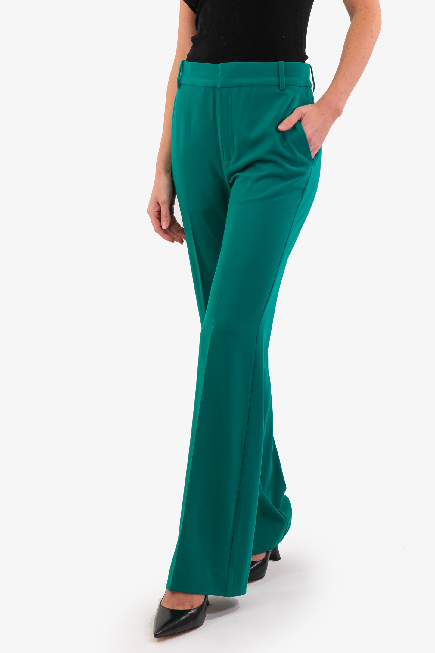 Pantalon Inwear de couleur Vert