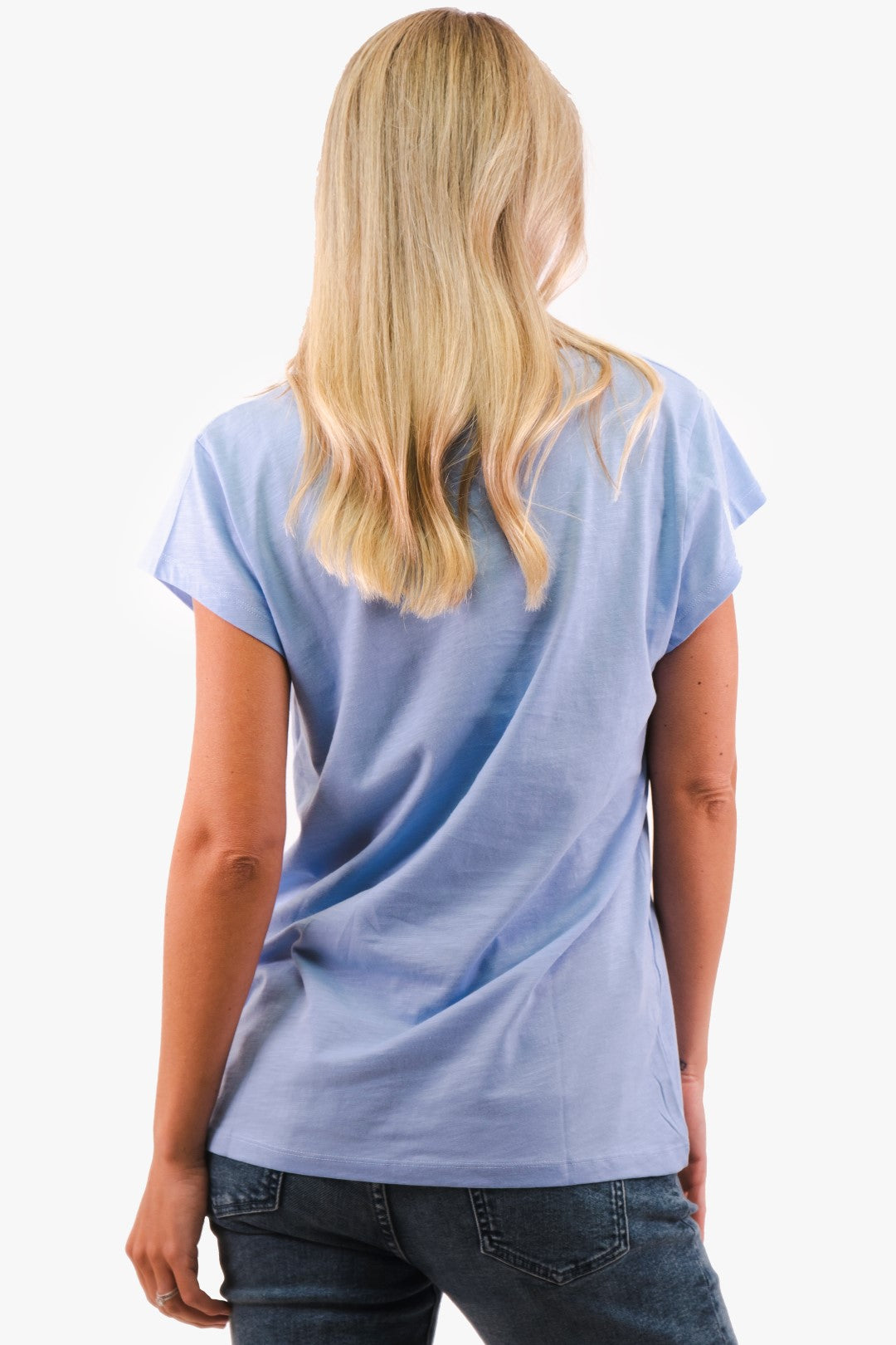 T-Shirt Bianna Culture de couleur Serenite