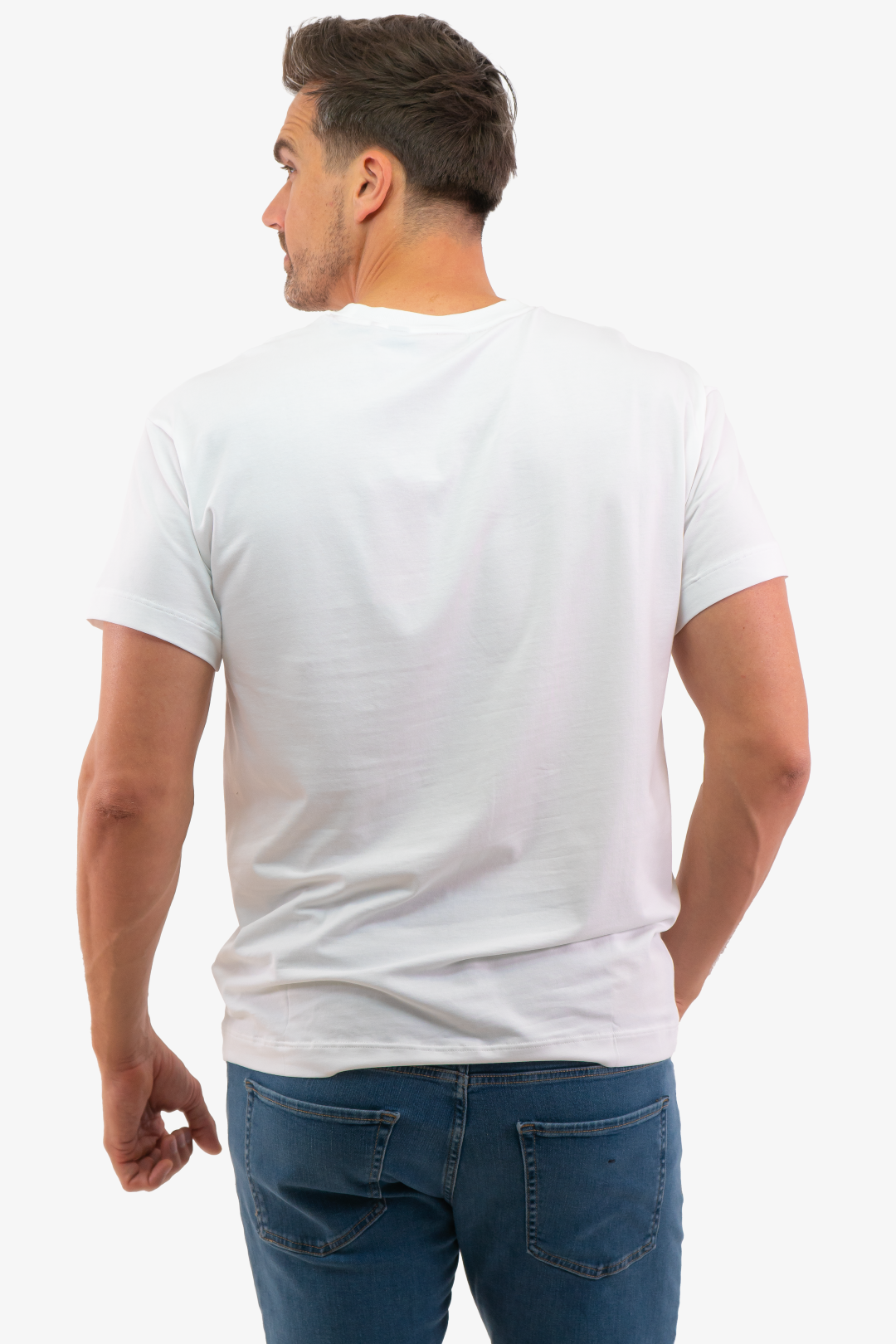 T-Shirt Hugo Boss de couleur Blanc
