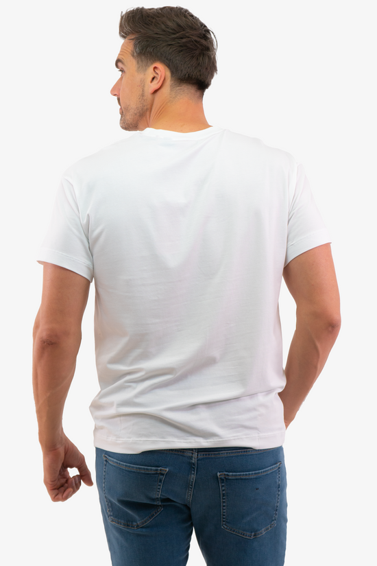 T-Shirt Hugo Boss de couleur Blanc