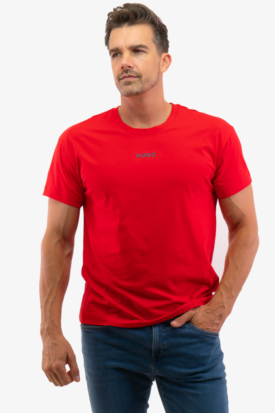 T-Shirt Hugo Boss de couleur Rouge