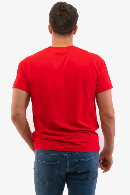 T-Shirt Hugo Boss de couleur Rouge