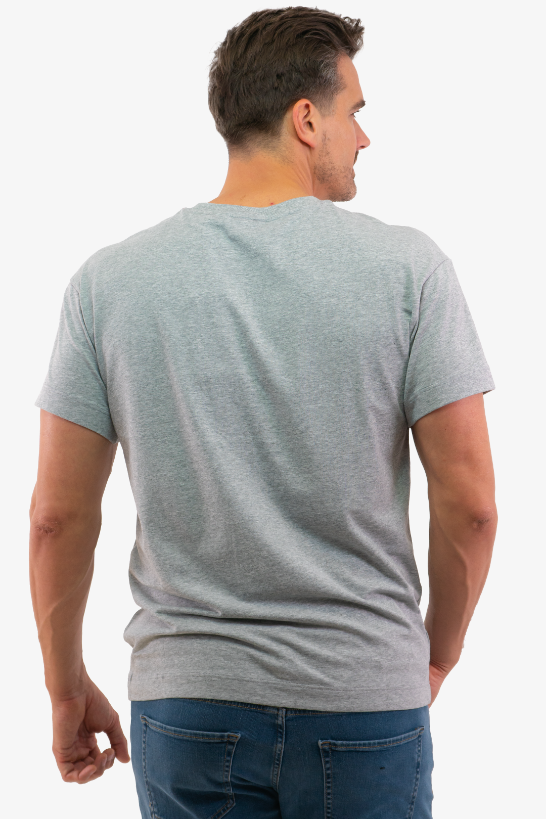 T-Shirt Hugo Boss de couleur Gris