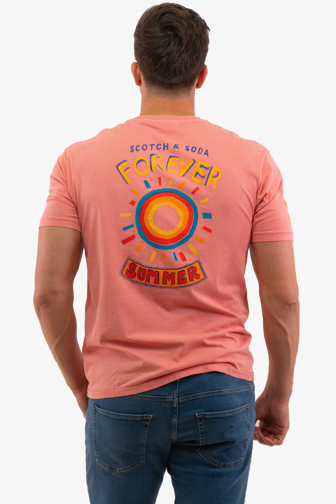 Scotch&amp;Soda T-Shirt in Coral color