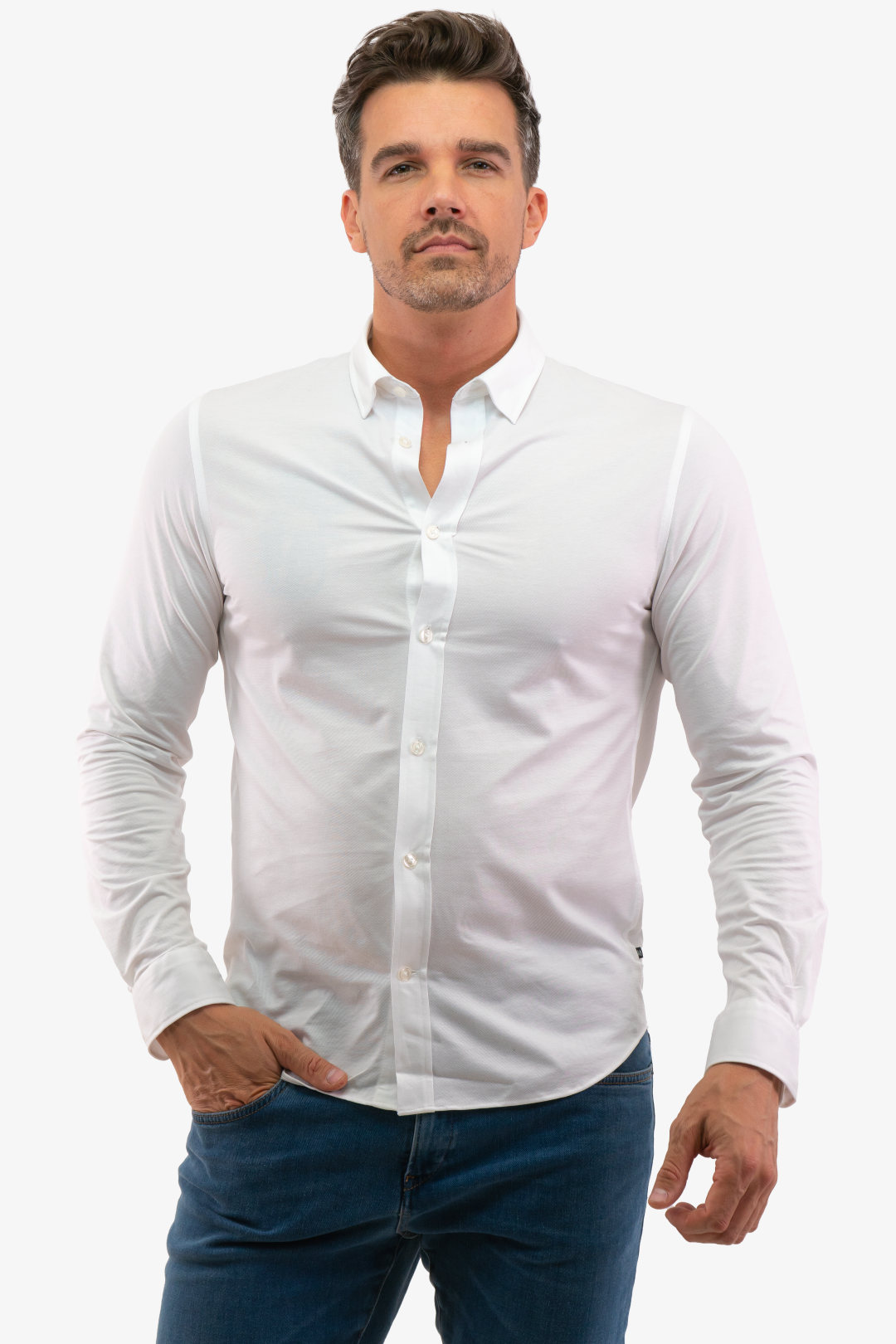 Chemise Trostol Matinique de couleur Blanc