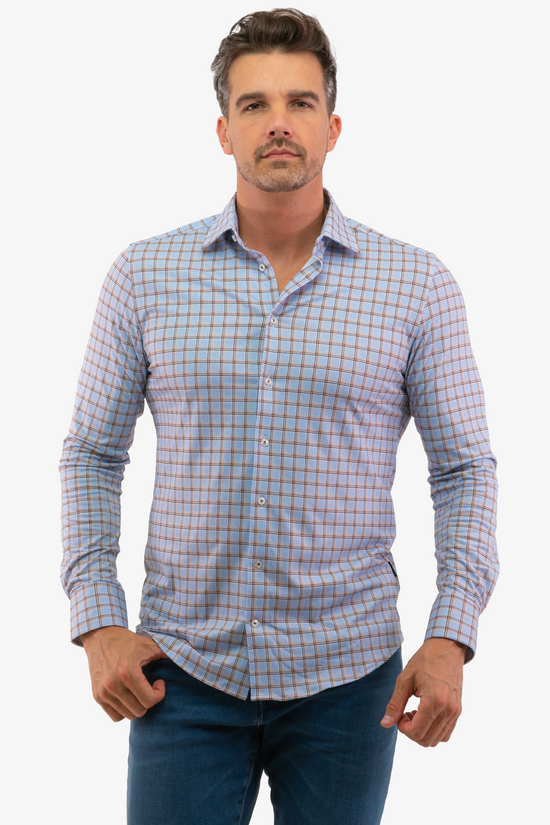 Chemise Hörst de couleur Brun