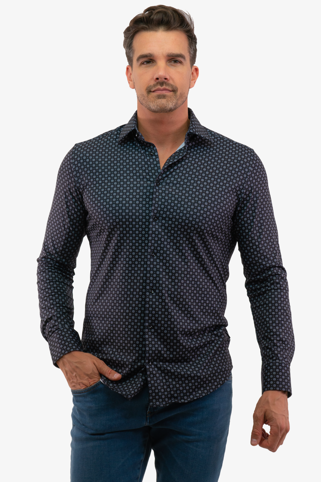 Chemise Hörst de couleur Noir