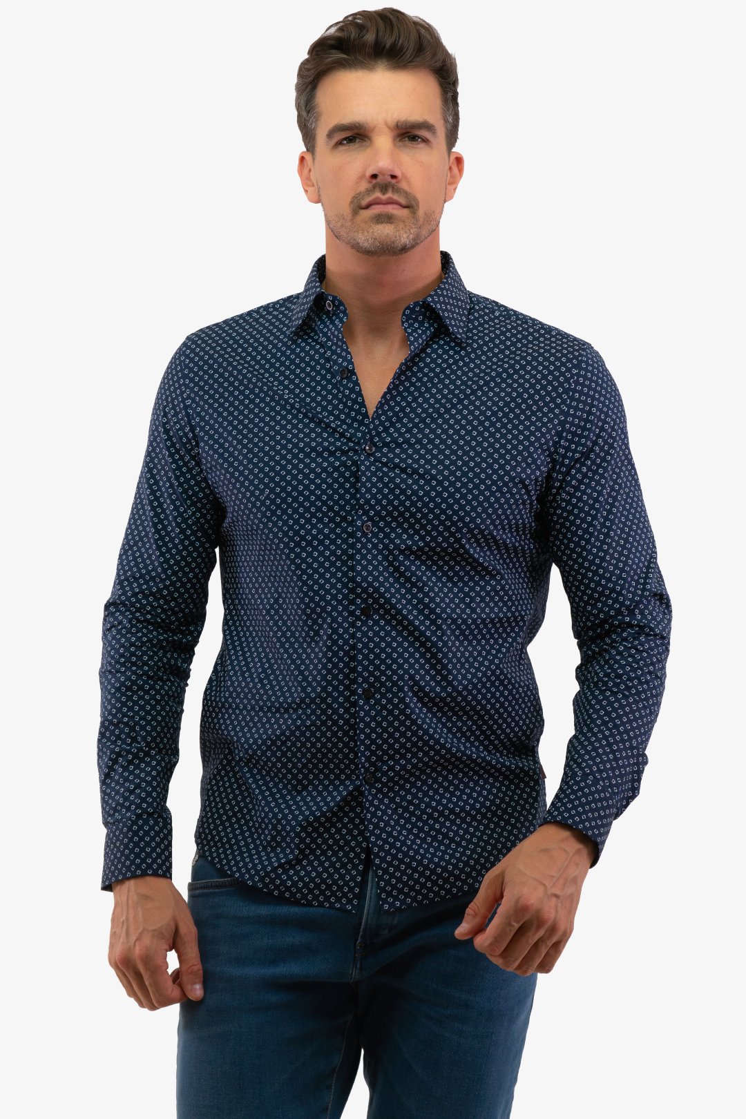 Chemise Michael Kors de couleur Marine