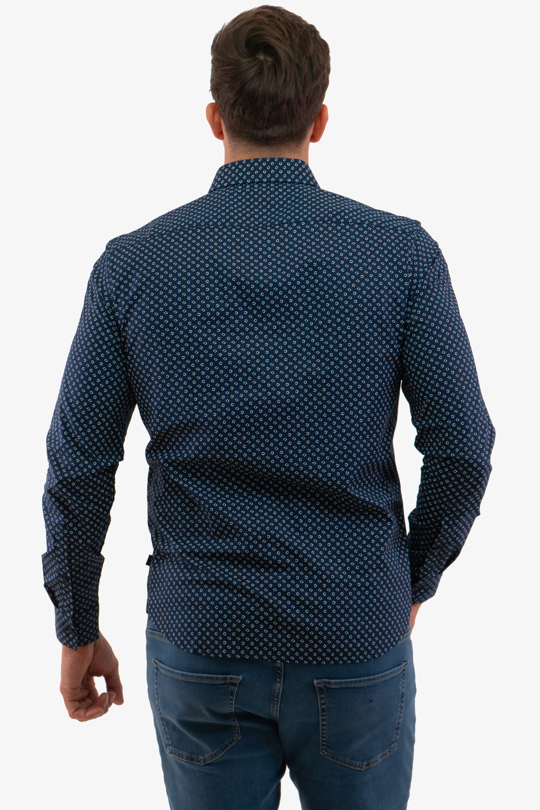 Chemise Michael Kors de couleur Marine
