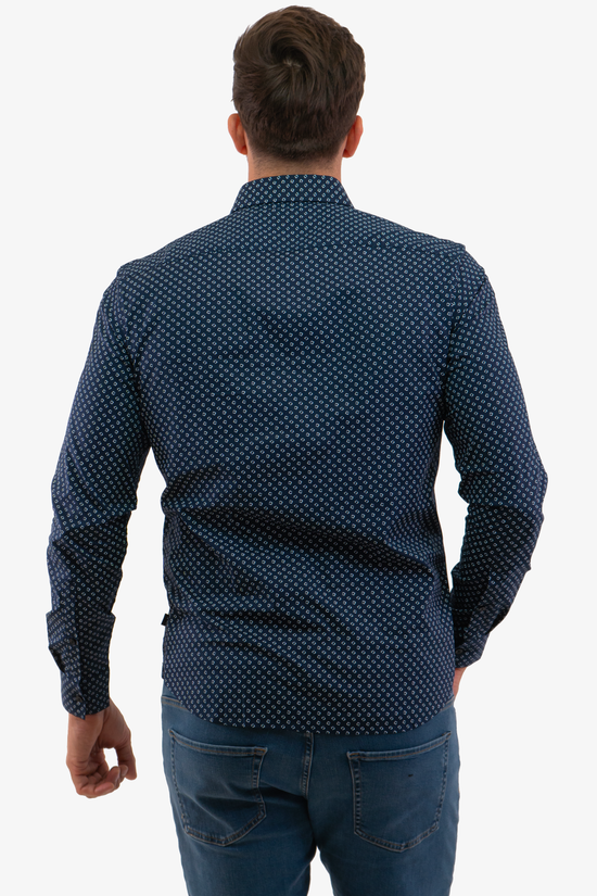Chemise Michael Kors de couleur Marine