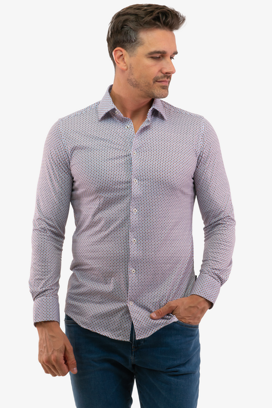 Chemise Hörst de couleur Bourgogne