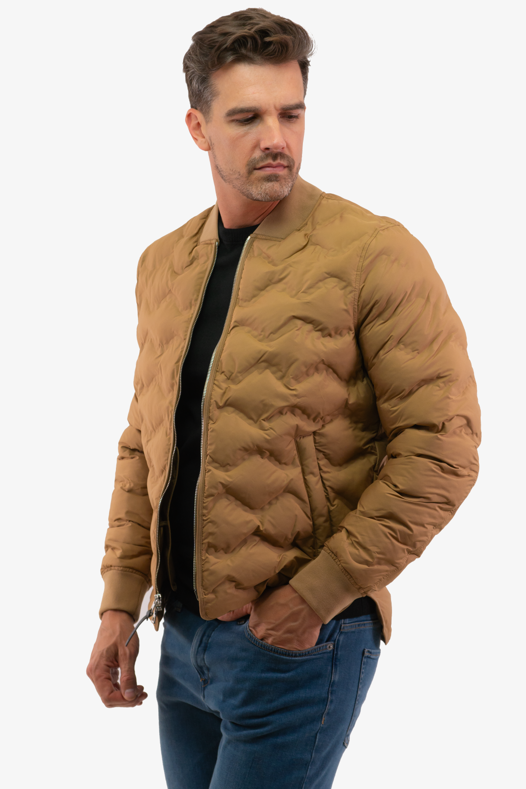 Michael kors khaki jacket discount