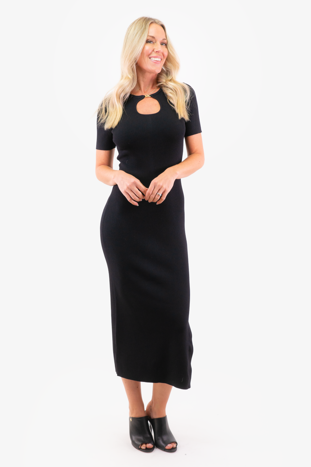 Robe Michael Kors de couleur Noir