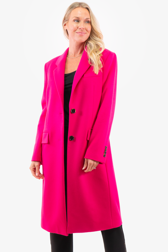 Manteau Hugo Boss de couleur Rose