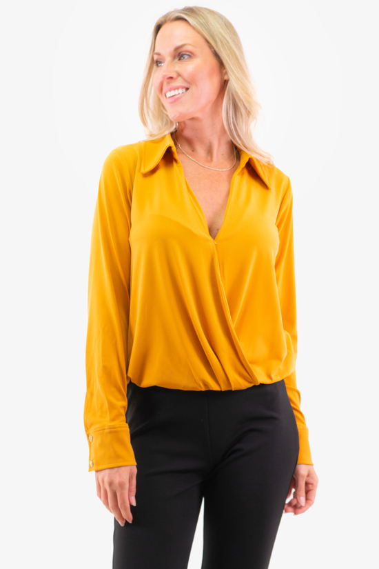 Blouse Michael Kors de couleur Or