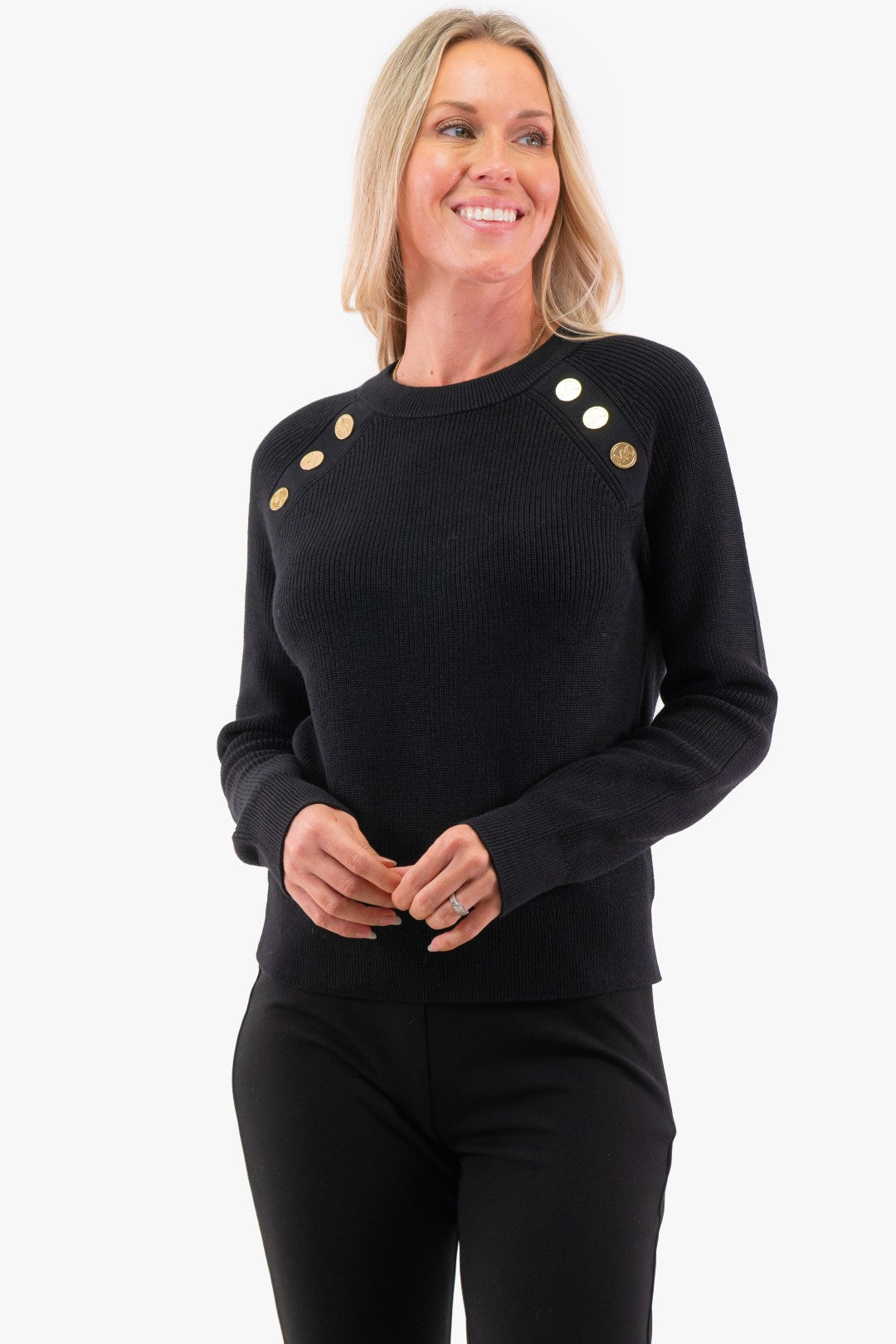 Chandail Michael Kors de couleur Noir