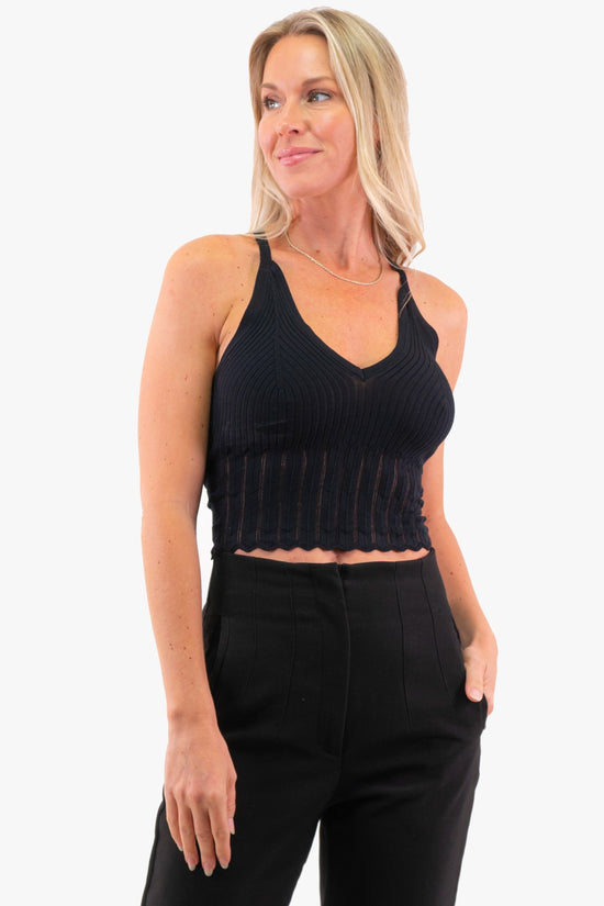 Camisole Scotch&Soda de couleur Noir