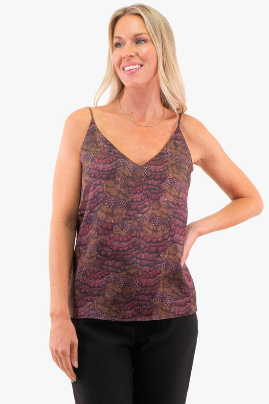 Camisole Scotch&Soda de couleur Bordeaux